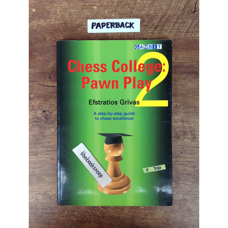 Chess College: Pawn Play by Efstratios Grivas authentic gambit book ...