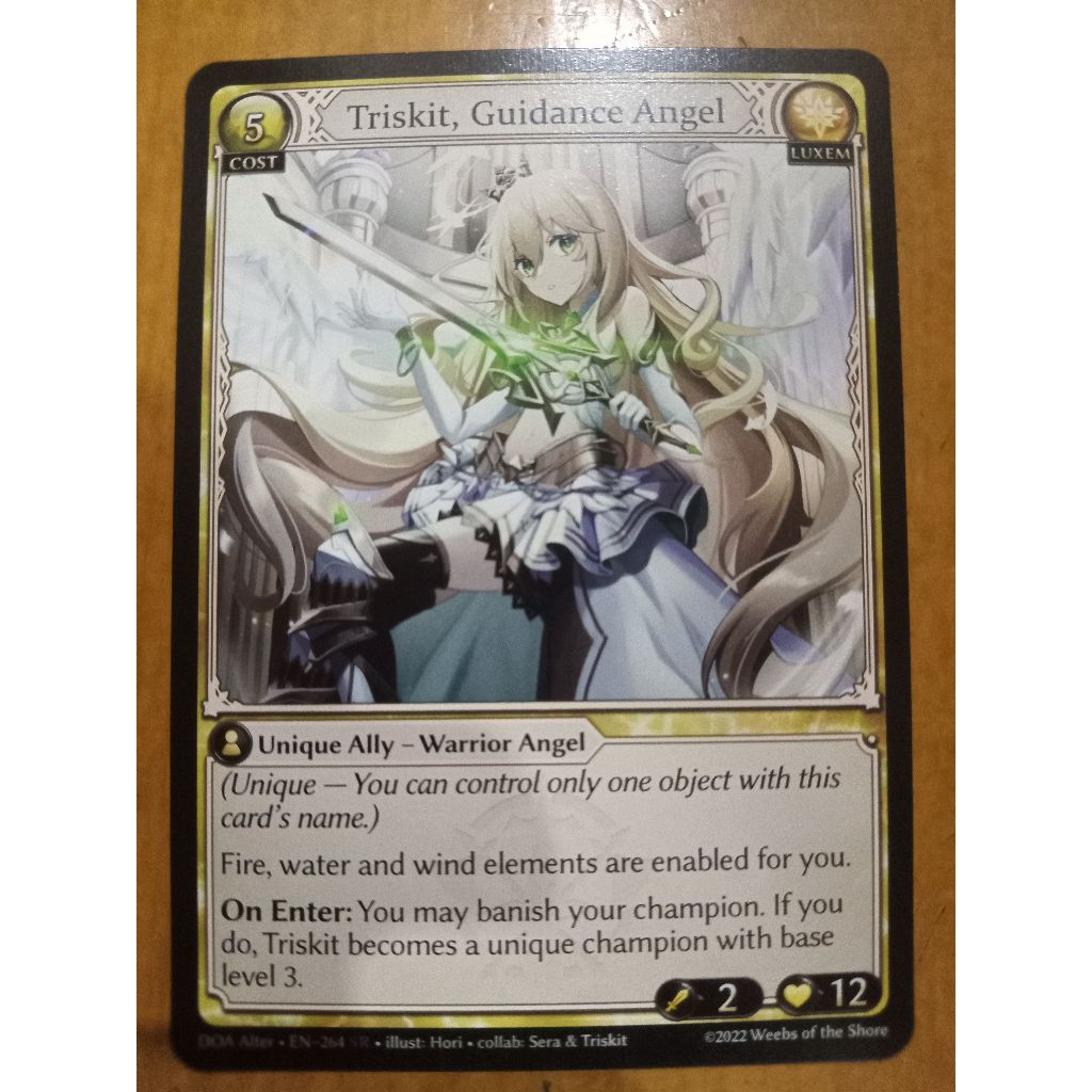 GA Triskit, Guidance Angel SR Dawn of Ashes DOA Alter Grand