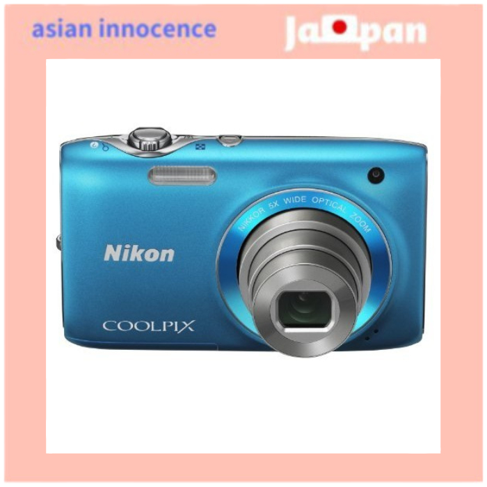 【極美品】Nikon COOLPIX S3100 ブルー　動作確認済 極美品】Nikon COOLPIX S3100 ブルー 動作確認済
