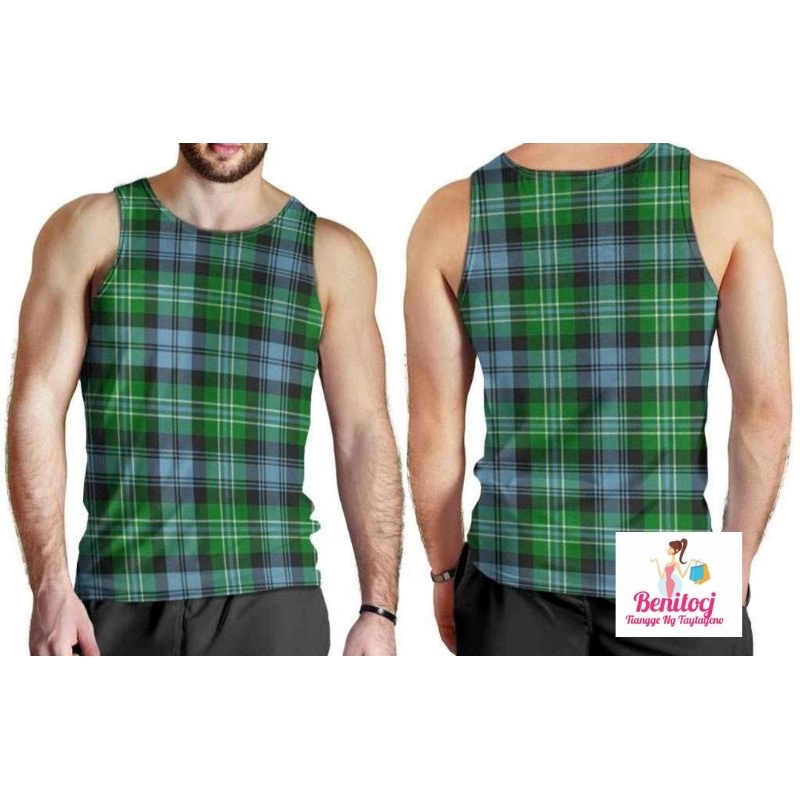 Tropical Hot SANDO CHECKERED Pattern Men Adult Big Size Pang Porma ...