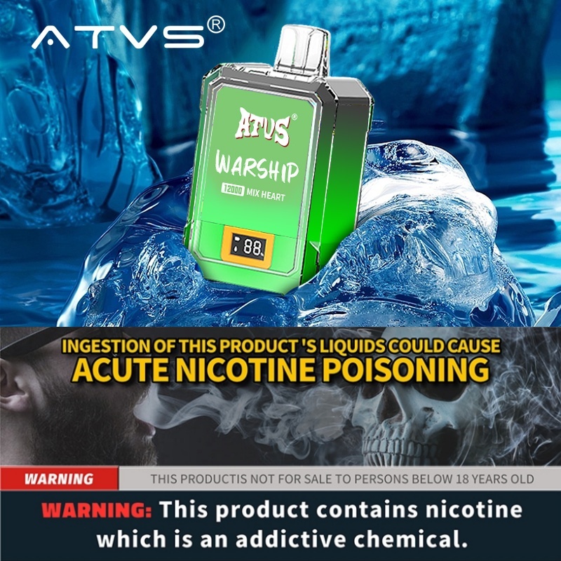 ATVS 12K Disposable/Rechargeable 12000 Puff | Shopee Philippines