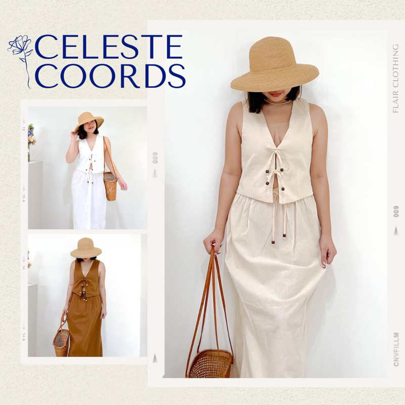 Celeste Coords — Summer Outfit Set Terno Coordinates | Flair Clothing ...