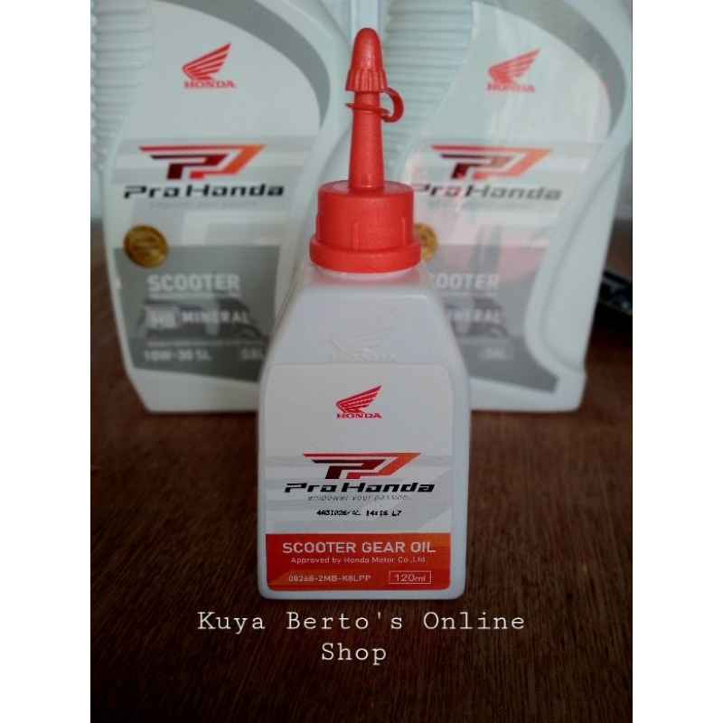 100 Orig (GENUINE) GEAR OIL For HONDA SCOOTER'S Beat Click Scoopy Zoomer X Genio AirBlade ADV