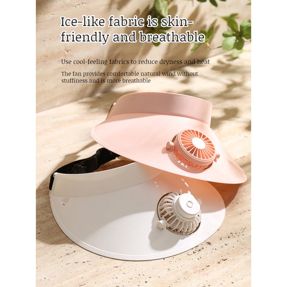 Sun Visor Hat with Fan Shopee Philippines