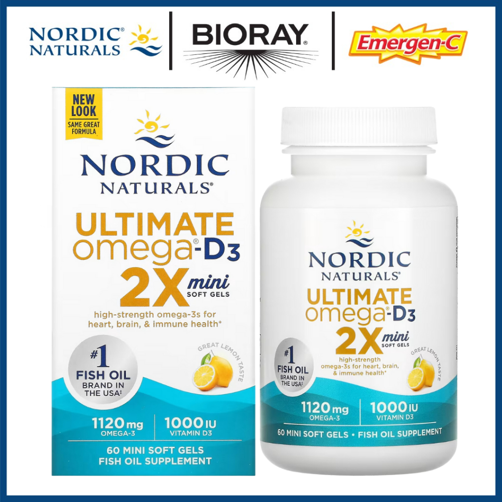 Nordic Naturals | Nordic Naturals, Ultimate Omega 2X With Vitamin D3 ...