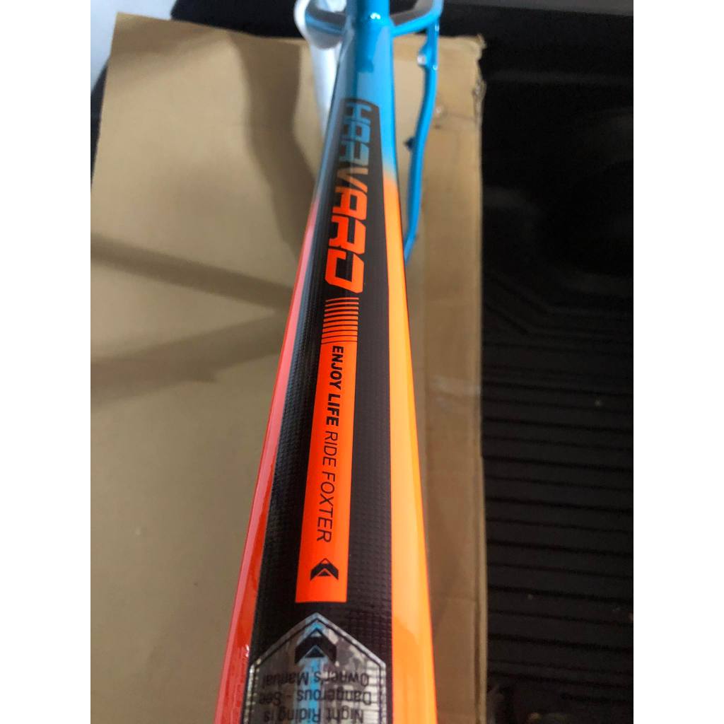 Foxter Harvard MTB frames 27.5&29. Medium Int cabling. Tapered headtube ...