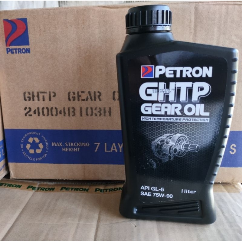 Petron Gear Oil GHTP SAE 75W90 API GL5 1L High Temperature Protection