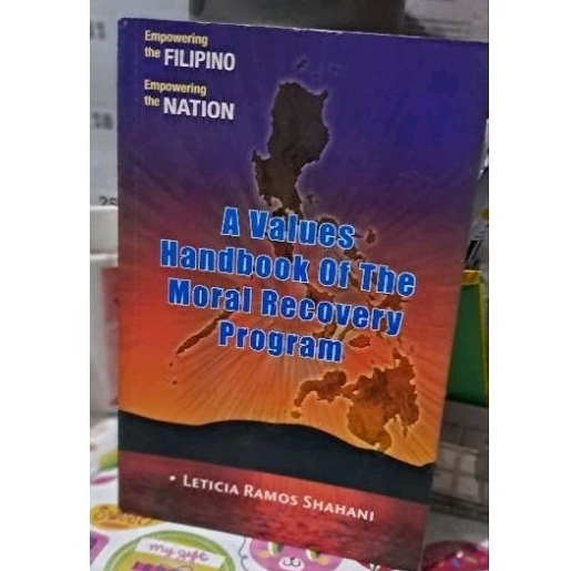 A Values Handbook of the Moral Recovery Program by Shahani | Shopee ...