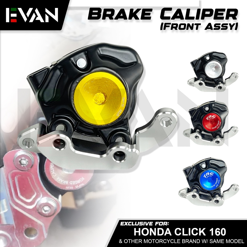 Caliper Front For Click 160 With CNC Brake Made in Thailand | Shopee ...