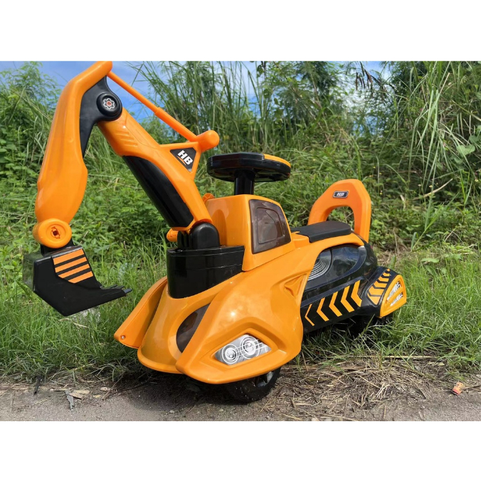 Excavator Manual Big Ride On Car For Kids Toy Cars 