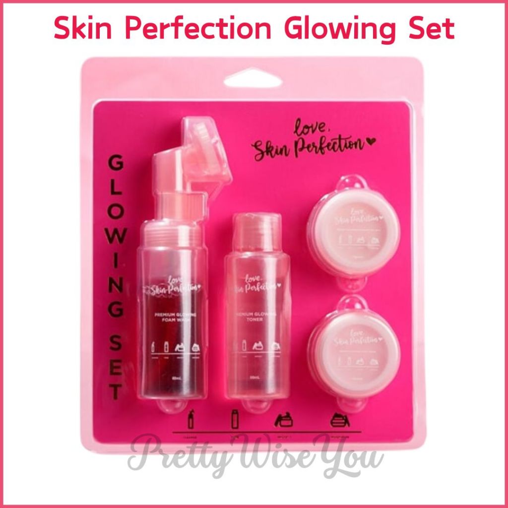 Skin Perfection Glowing Facial Set Maintenance Whitening Kit | Shopee ...