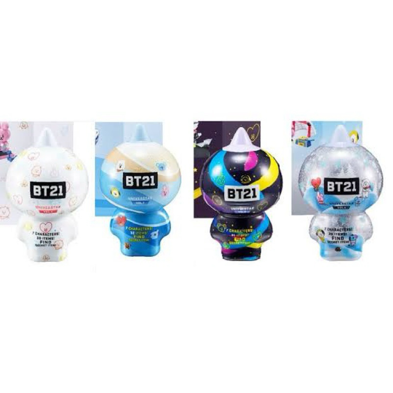 BT21 Universtar BTS Collectibles Vol 1,2,3,4 | Shopee
