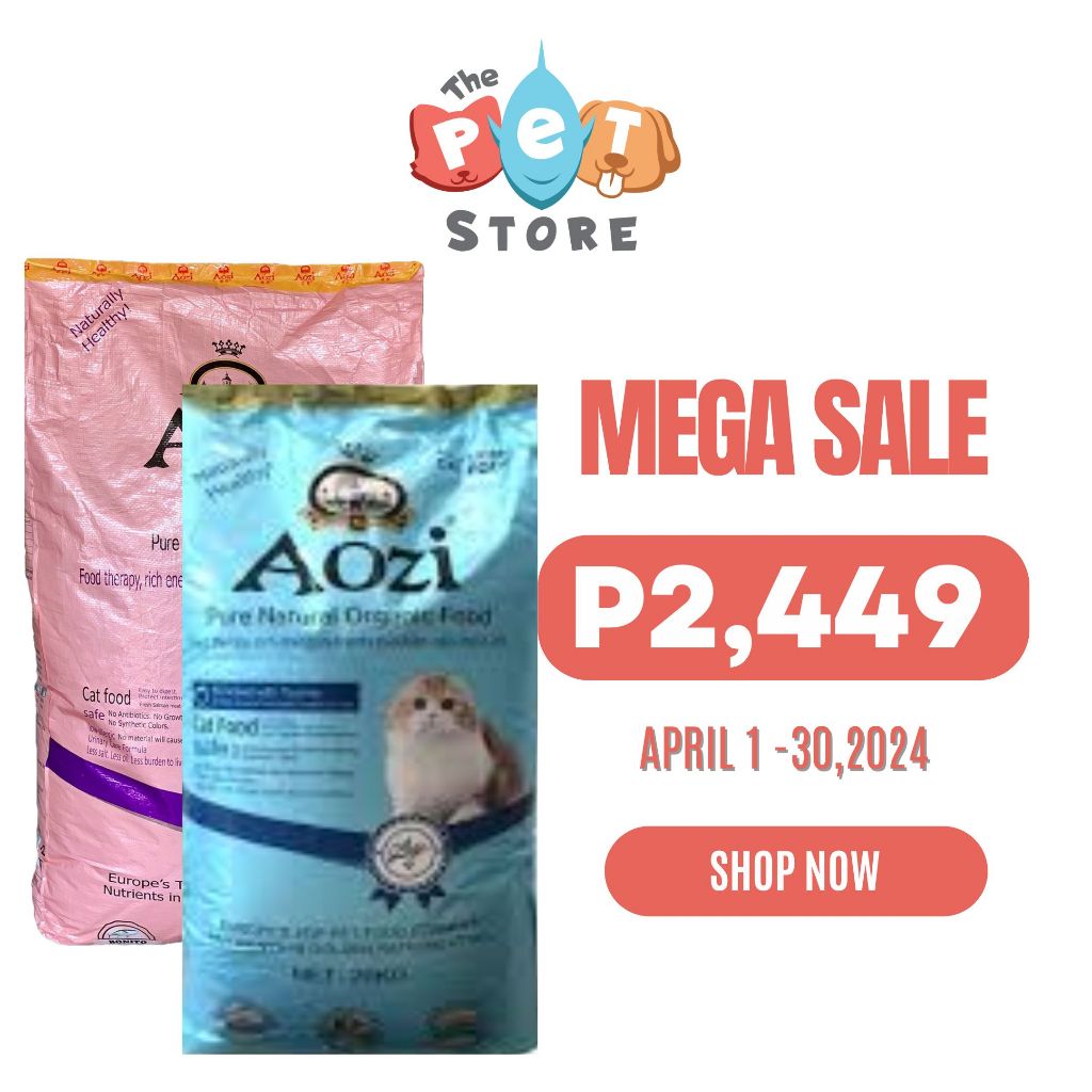 Aozi Adult Cat Dry Food 20kg Shopee Philippines 0994