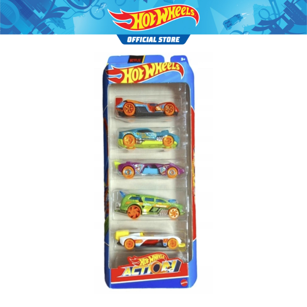 Hot Wheels 5 Car Pack Diecast Vehicle (97GH) Action Toys For Boys Ages ...