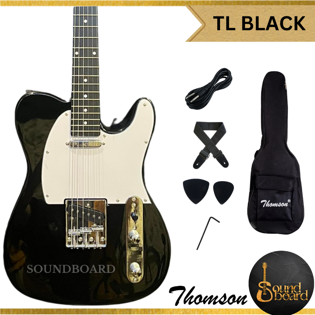 Thomson TL Telecaster Electric Guitar with Full Setup