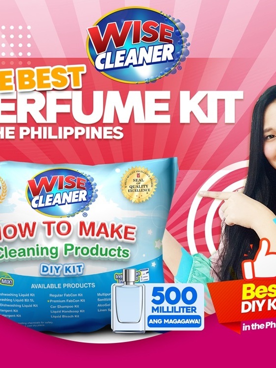 DIY PERFUME KIT - WISE CLEANER | Shopee Philippines