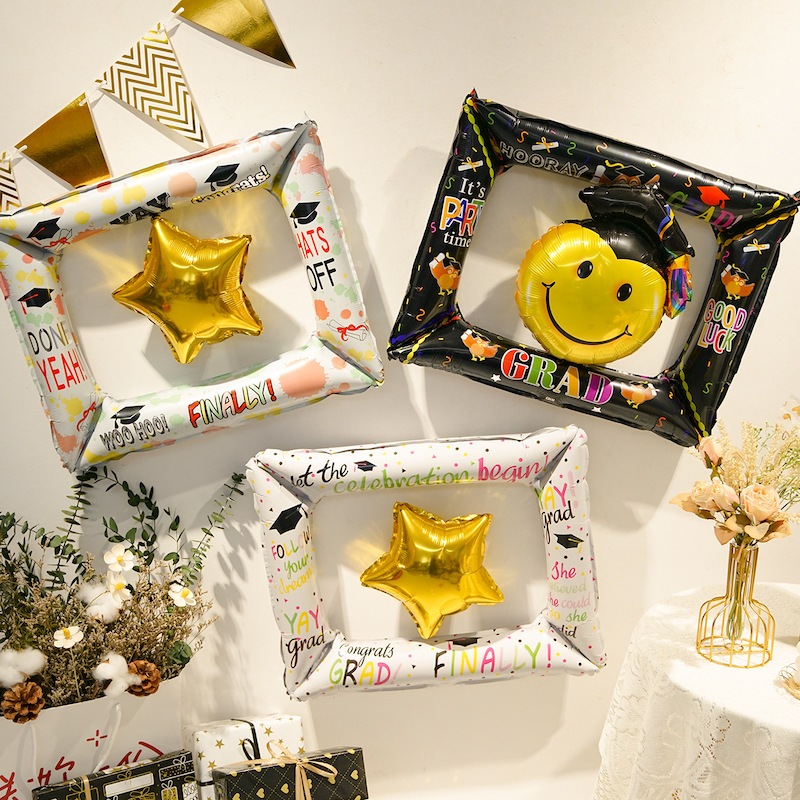 Graduation Balloon Photo Frame Graduation Season Graduation Ceremony ...