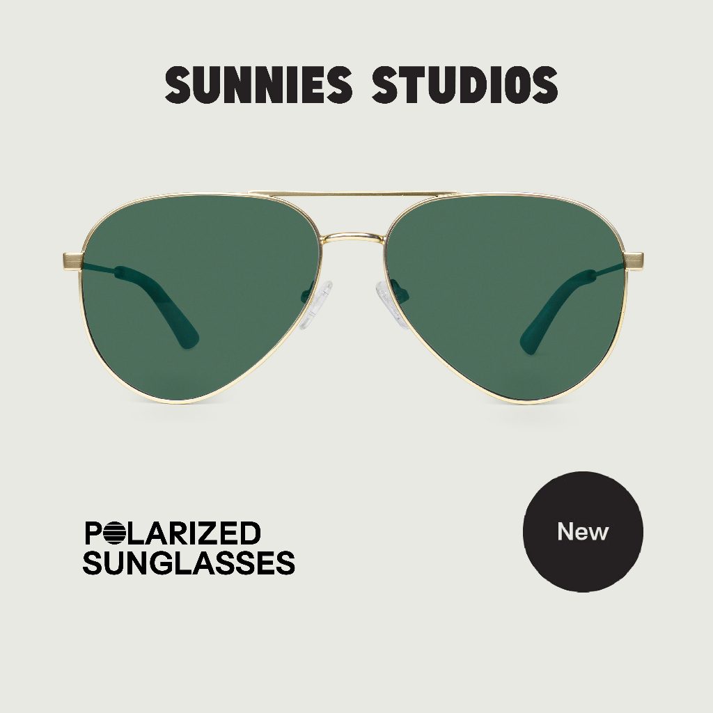 Sunnies Studios Rocco Pilot Polarized Fashion Sunglasses for Men and Women Shopee Philippines