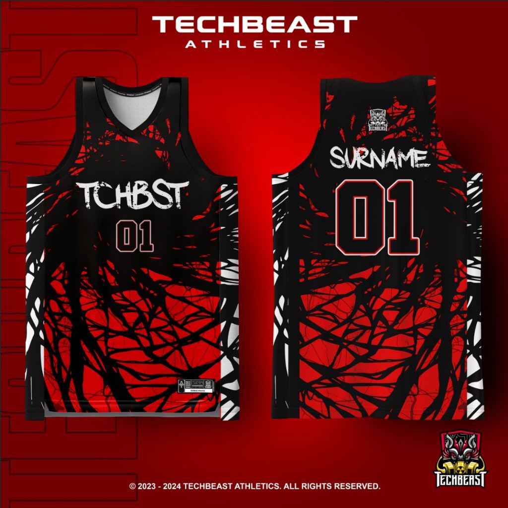 Carnage Full Sublimation Basketball Jersey Techbeast ( CUSTOM NAME ...