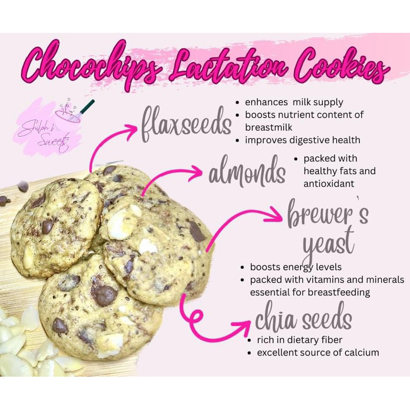SHILOH’S SWEETS CHOCOCHIPS LACTATION COOKIES(FREE COOKIE OF THE DAY for ...