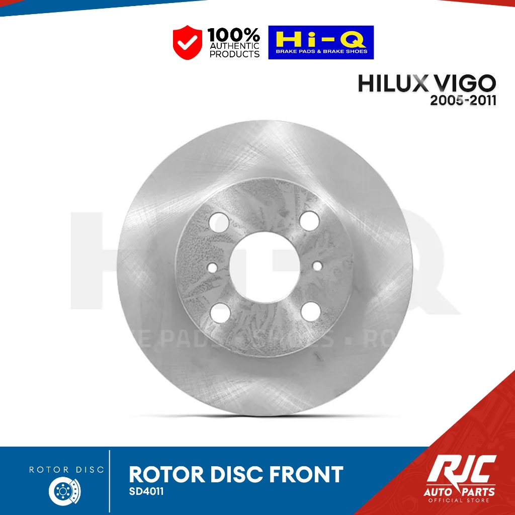 HI-Q ROTOR DISC TOYOTA HILUX VIGO FRONT 2006-2011 SD4011 Hilux 1pc ...