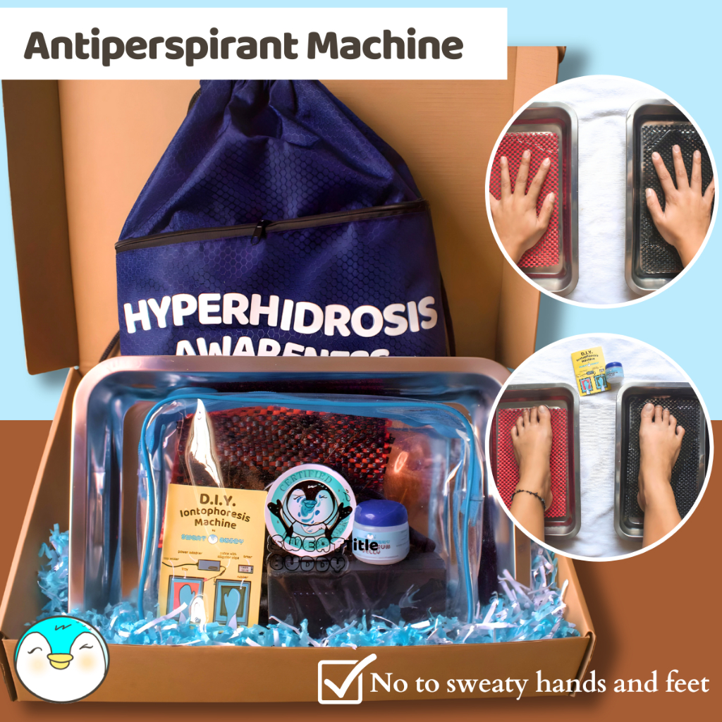 Iontophoresis Machine Sweaty Hands Feet o Pasmadong Kamay at Paa ...