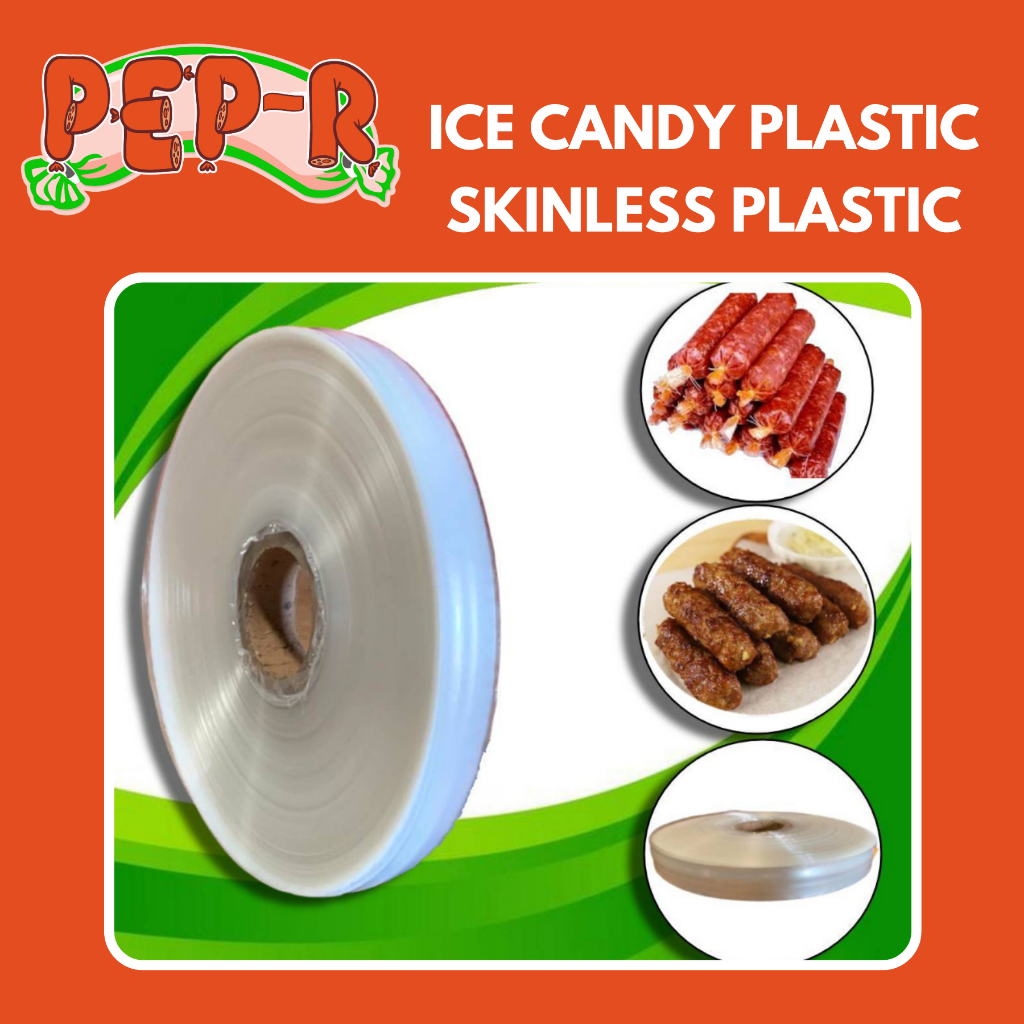 1 1/4 Plastic Casing Longganisa Wrapper for Skinless Longganisa PP Roll ...