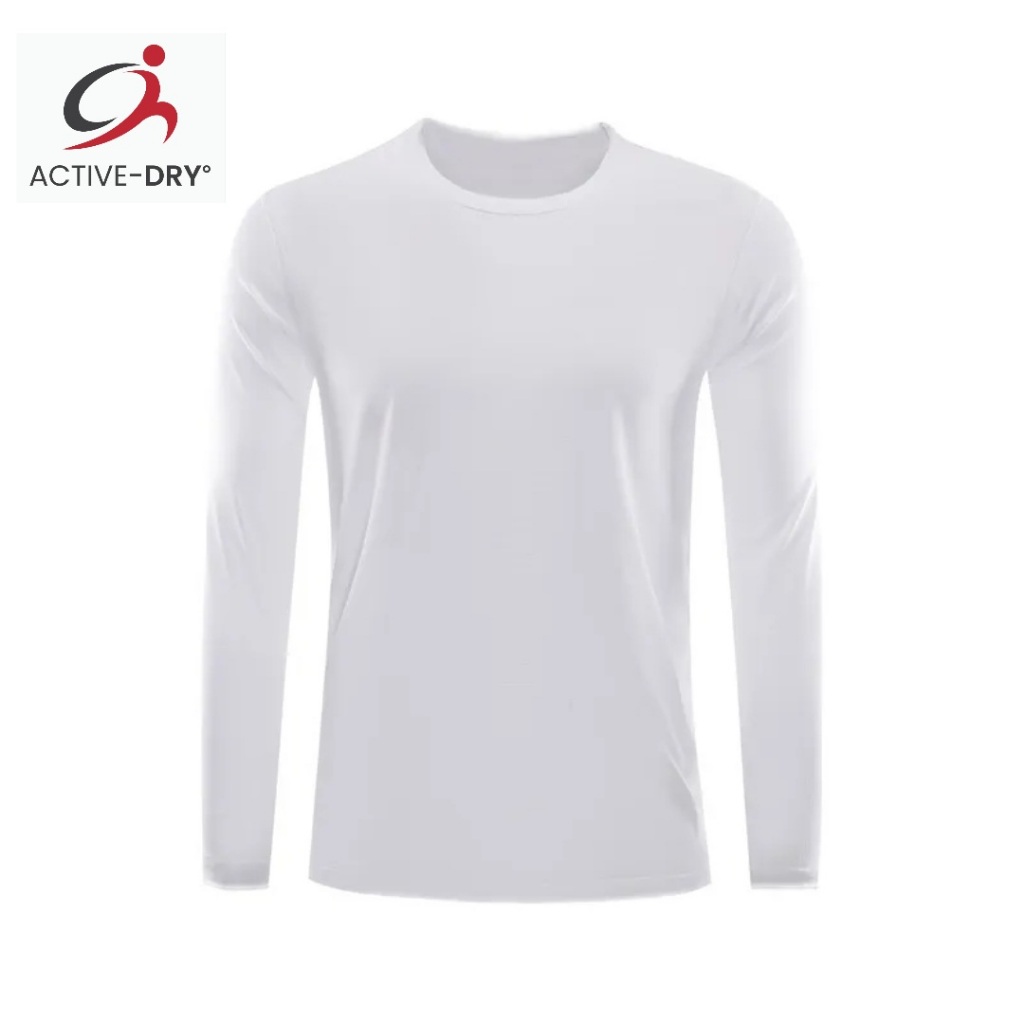 Plain DRIFIT Long Sleeve White Shopee Philippines