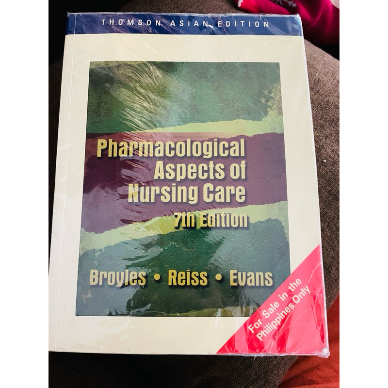 PHARMACOLOGICAL ASPECTS OF NURSING CARE 7th Edition | Shopee Philippines
