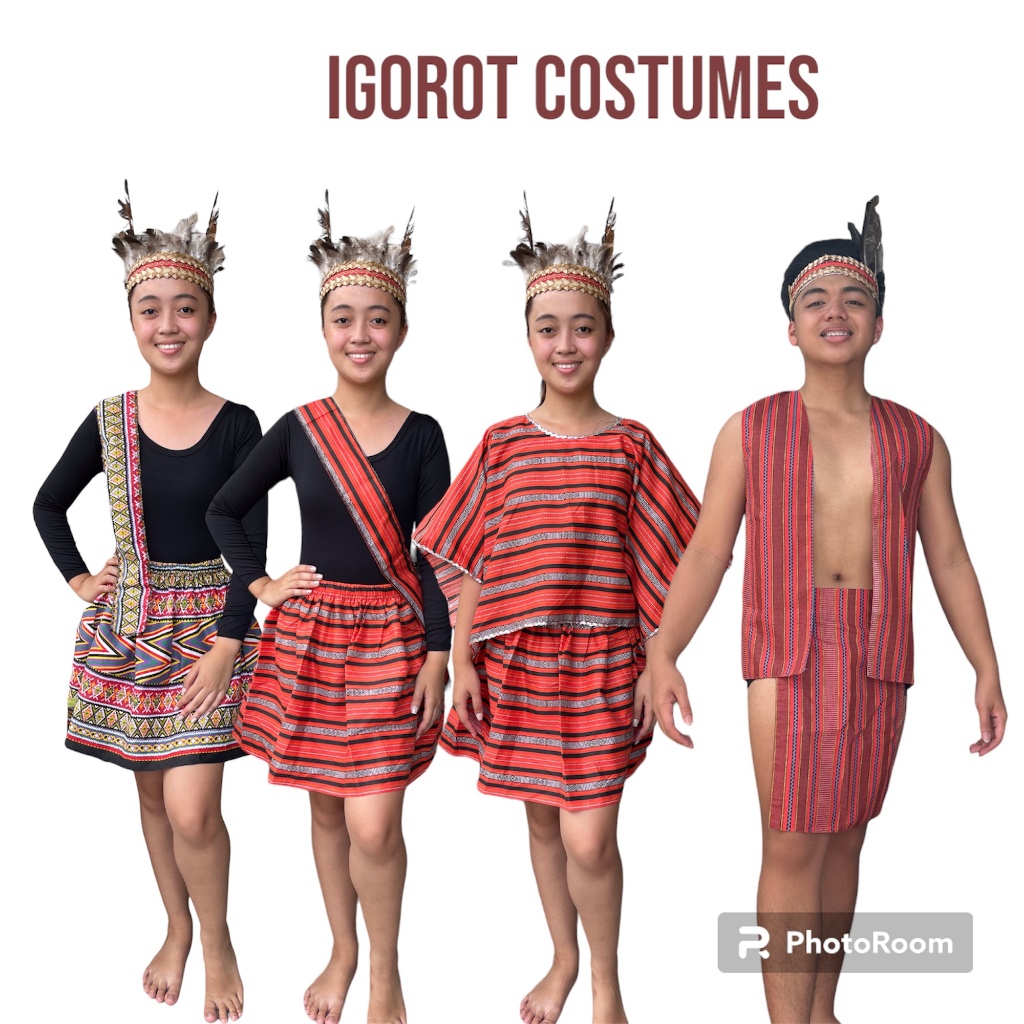 Traditional Wear Igorot Ifugao Costume for Girls and Boys to Teens ...