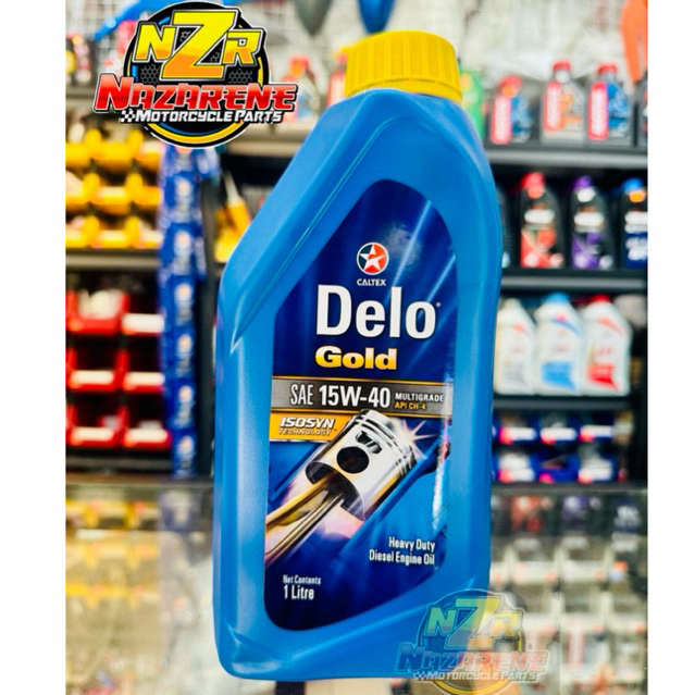 Caltex Delo Gold Multigrade Sae 15w40 15w40 Diesel Engine Oil 1 Liter (1L) Shopee Philippines