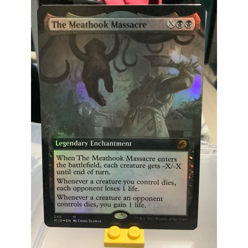 MAGIC The Gathering The Meathook Massacre EXTENDED ART FOIL