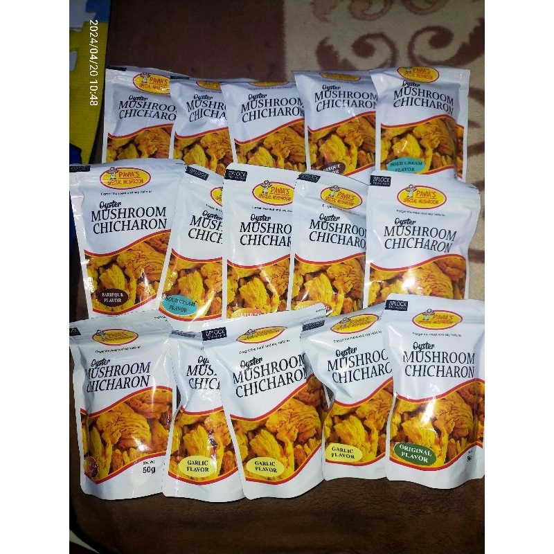 Mushroom Chicharon 50g | Shopee Philippines