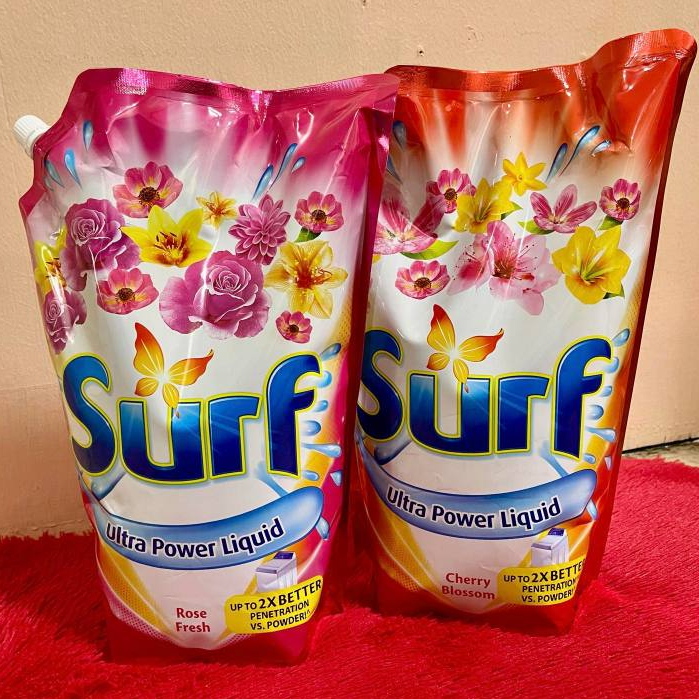 Surf Laundry Liquid Detergent Rose Fresh/Cherry Blossom 2.5L Pouch ...