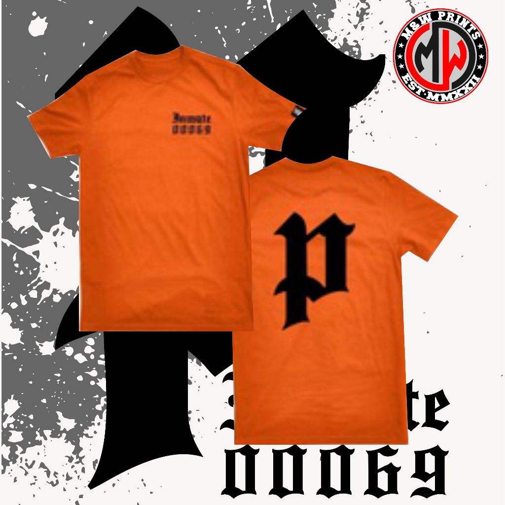 Inmate Quality T Shirt Unisex (100% cotton) | Shopee Philippines