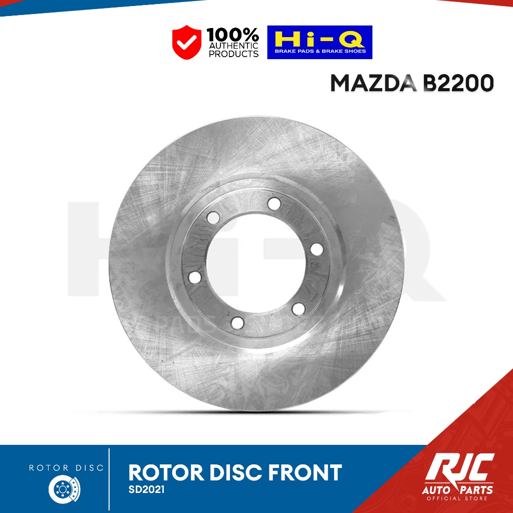 HI-Q ROTOR DISC MAZDA B2200 FRONT SD2021 1pc | Shopee Philippines
