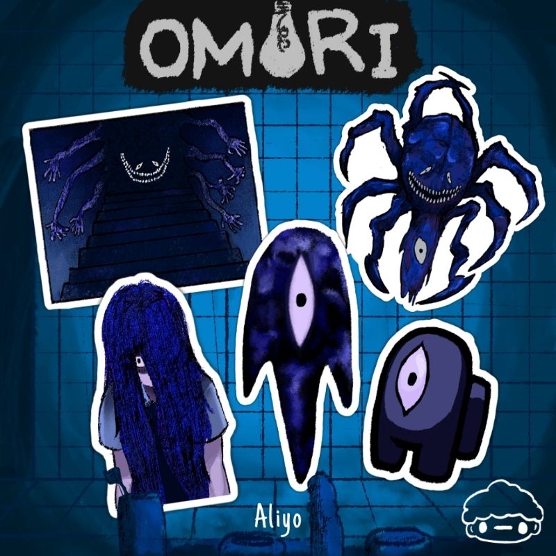 OMORI Fanmade stickers || Aliyo stickers | Shopee Philippines