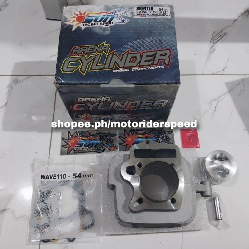 54mm Bore for XRM110 Sun Racing set) ORIGINAL Shopee