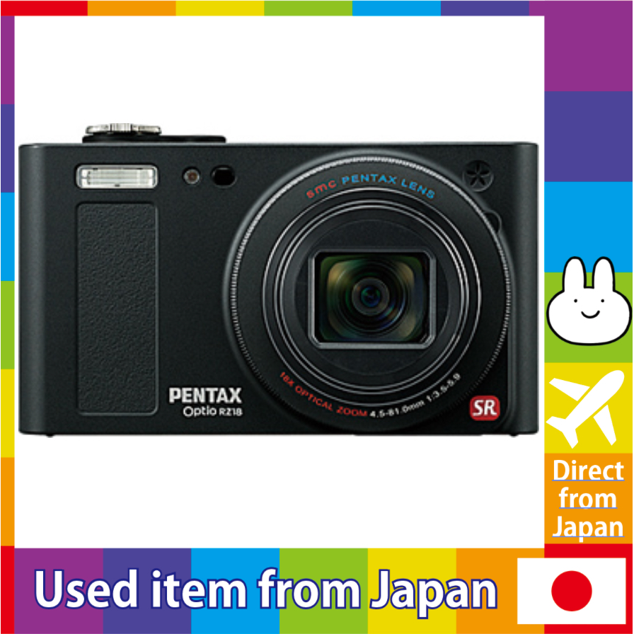 [Used in Japan] PENTAX Digital Camera Optio RZ18 (Black) 16 Million