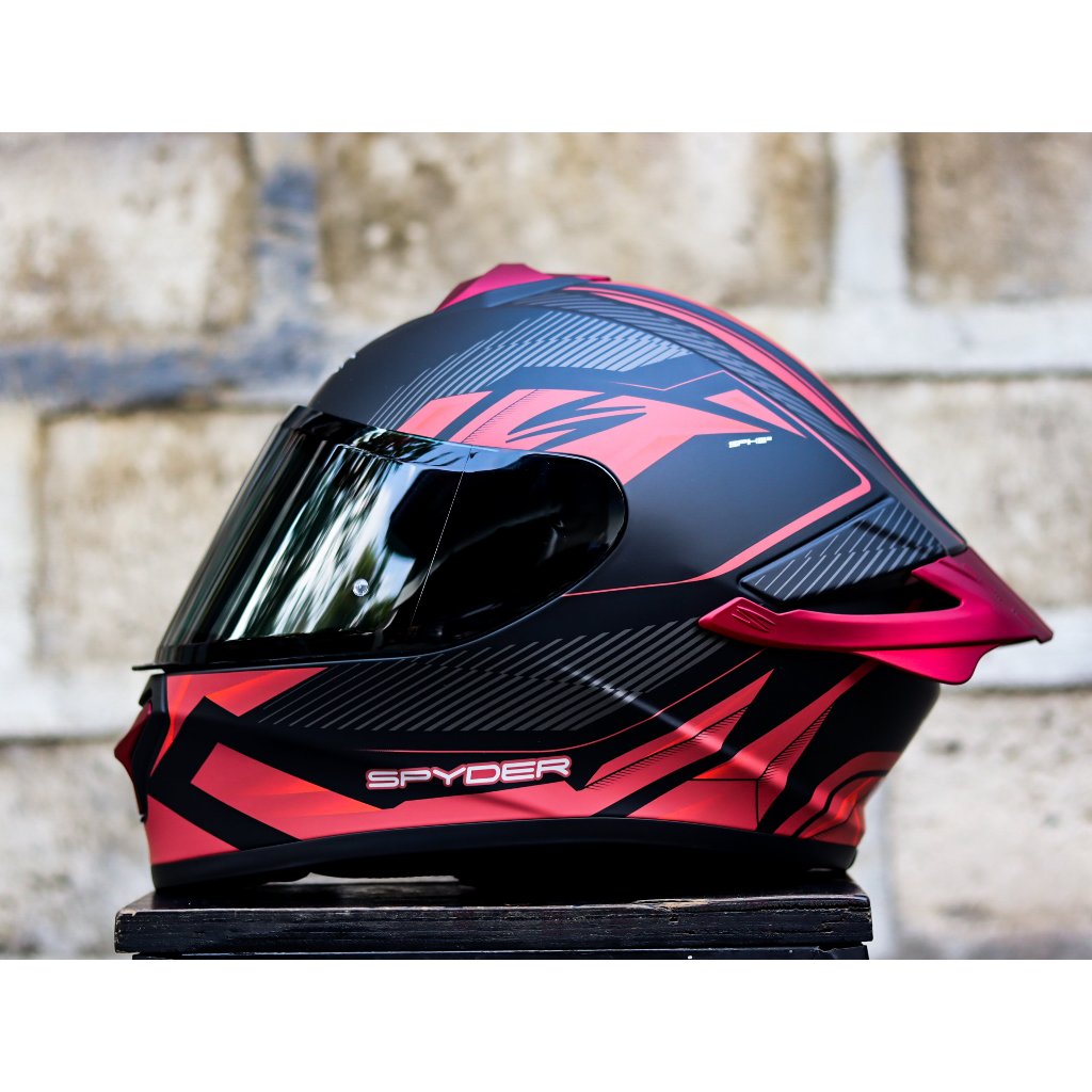 Spyder Spike Neo Fuego Full Face Single Visor Helmet 2025