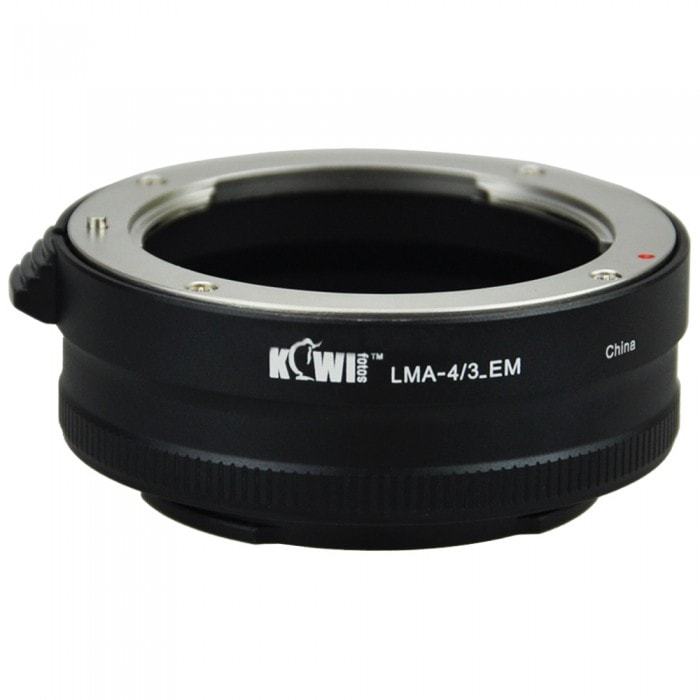 KIWIFOTOS LMA-4/3_EM Adapter (for) 4/3 Lenses to Sony E-mount Camera ...