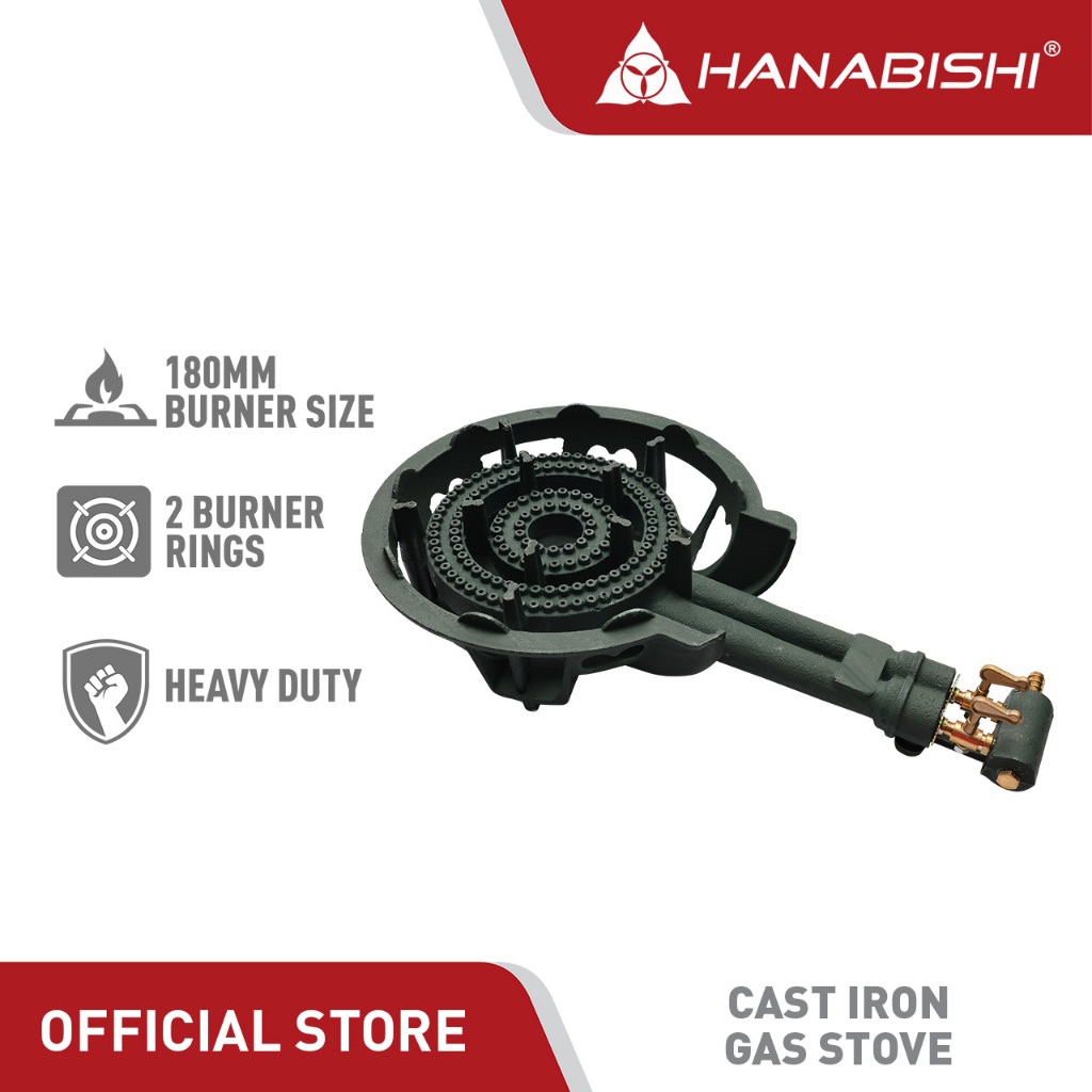 Hanabishi Cast Iron Gas Stove HCI50 | Shopee Philippines