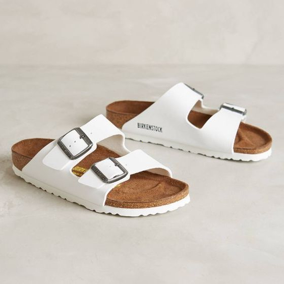 Arizona men women fashion cork sandals black and white | Shopee Philippines