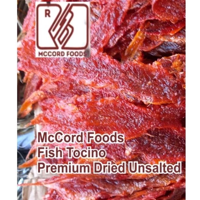 Fish Tocino Dried 100g, McCord Foods Premium Savory Dried Unsalted Shopee Philippines