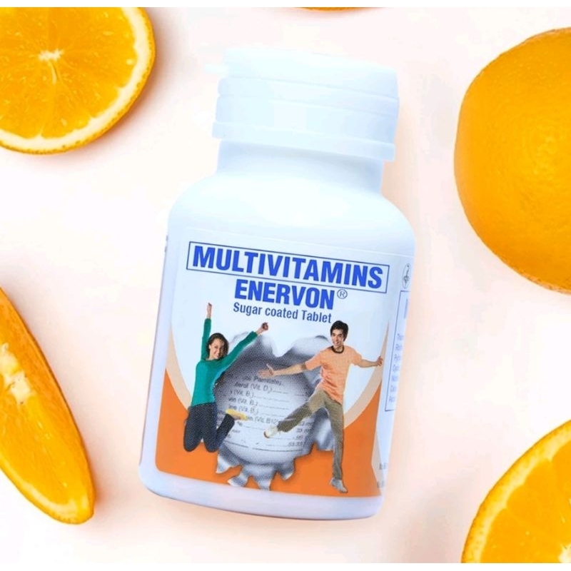 Enervon C Multivitamins Bottle (contains 30 Tablets) Shopee Philippines