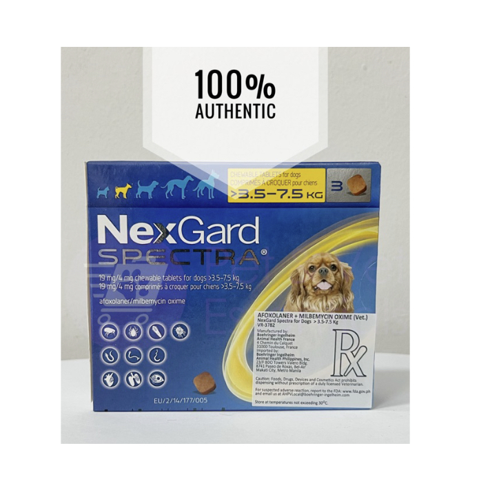 NEXGARD ANTI TICK AND FLEA CHEWABLE FOR Dogs SOLD PER BOX exp09/2025 ...