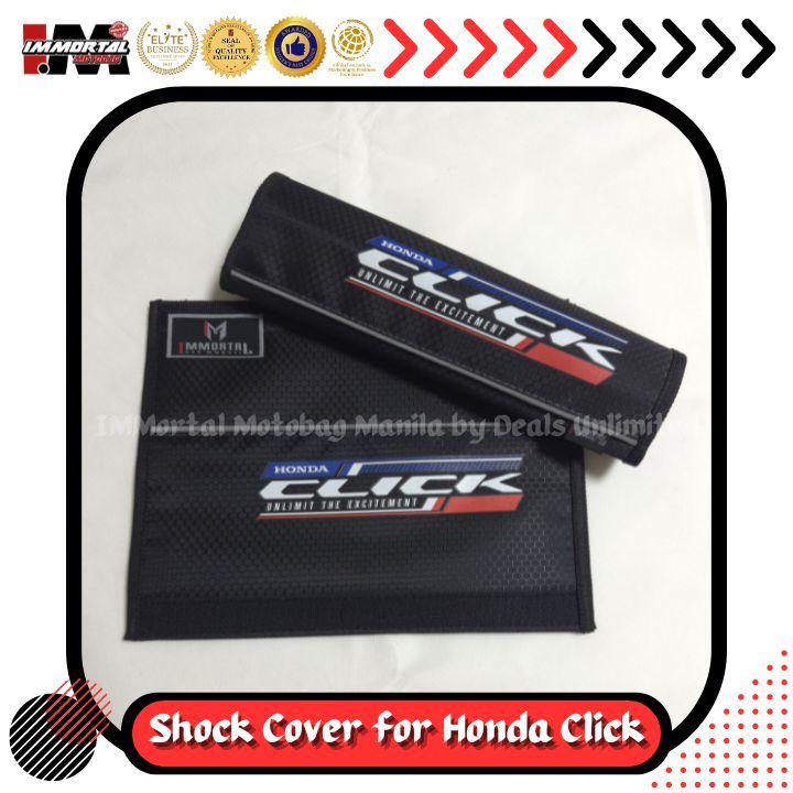 Honda Click v1/v2/Game Changer/160 Shock Cover by IMMortal Motobag ...