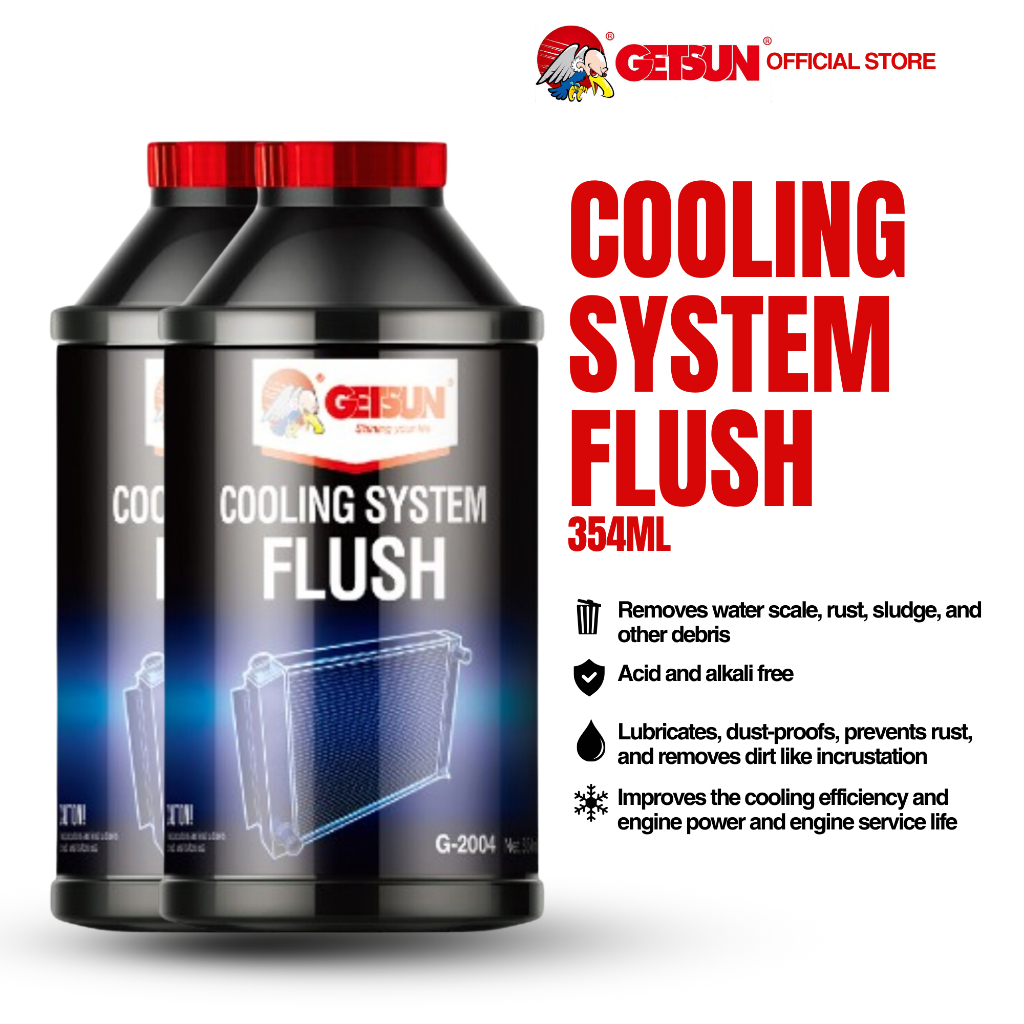 GETSUN RADIATOR FLUSH 354ML | Shopee Philippines