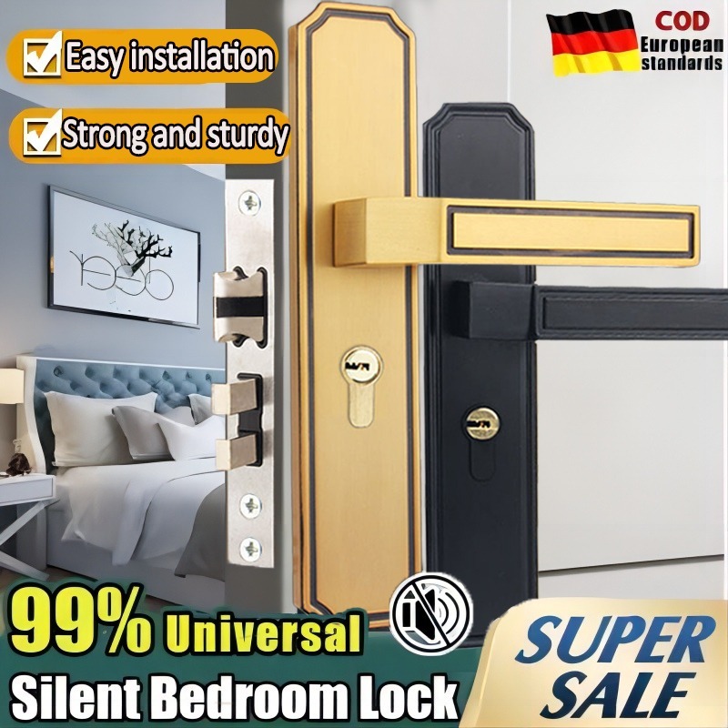 High Quality 304 Stainless Steel Burglarproof Door Knob Double Lock
