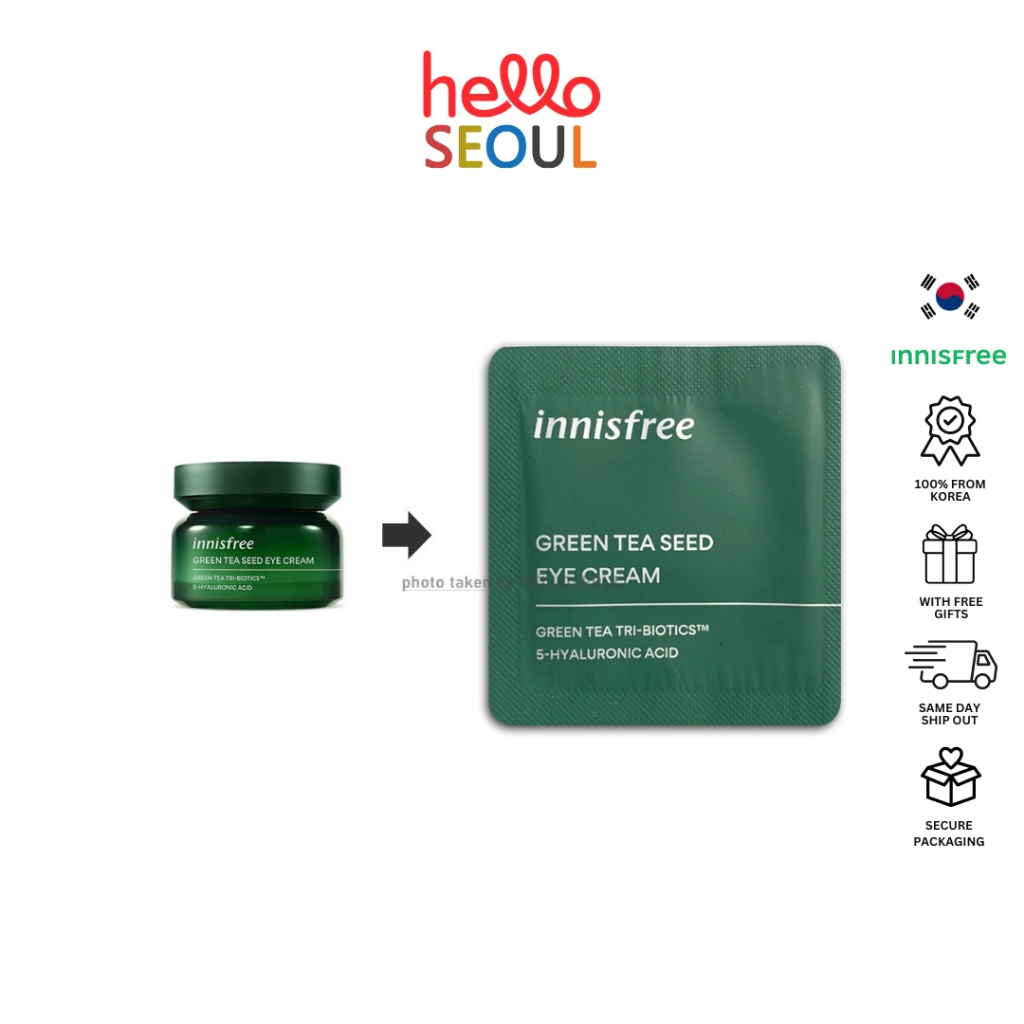 Innisfree Green Tea Seed Eye Cream 1ml Sample | Shopee Philippines